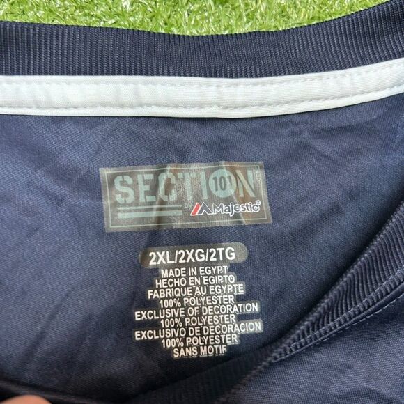 Penn State Nittany Lions Logo T-shirt Size 2XL Navy Blue NWT - Picture 4 of 6